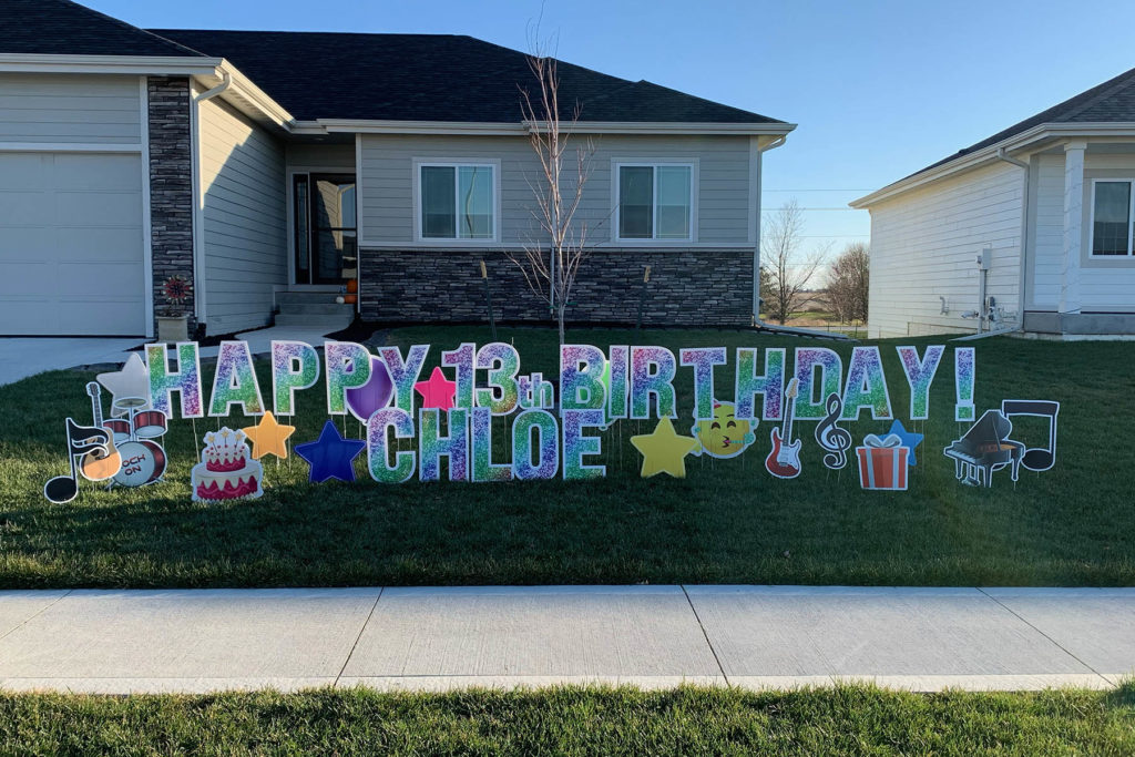 Happy Birthday Chloe Signs of Celebration