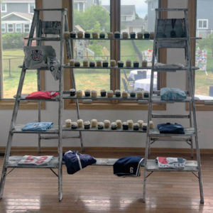 Ladder Display Shelves