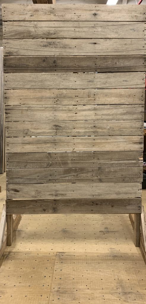 Wooden Pallet Display