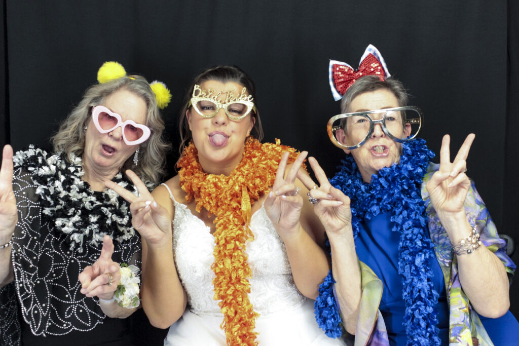 luxury wedding photo booth image